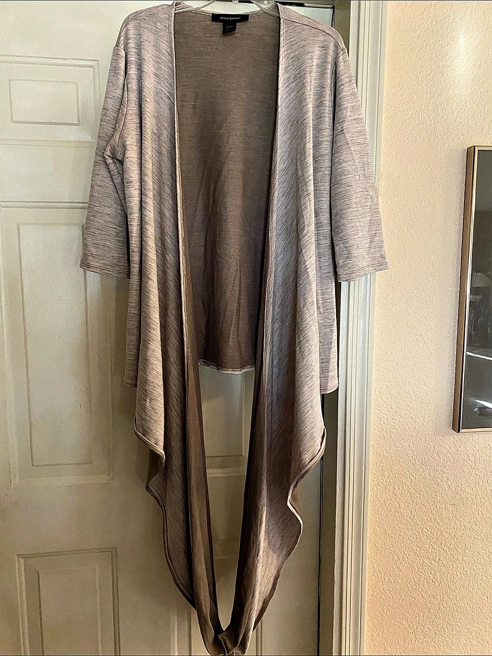 Ashley Stewart Draped Cardigan Sweater